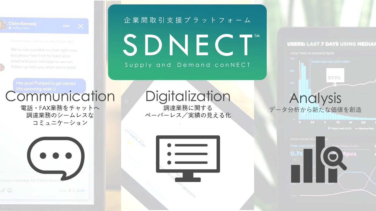 「SDNECT™」で提供予定の3つの機能　© Toppan Printing Co., Ltd.
