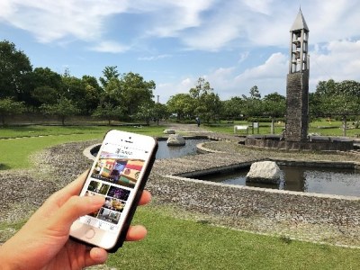 観光アプリ「旅道®」（※2）による川島町の情報発信